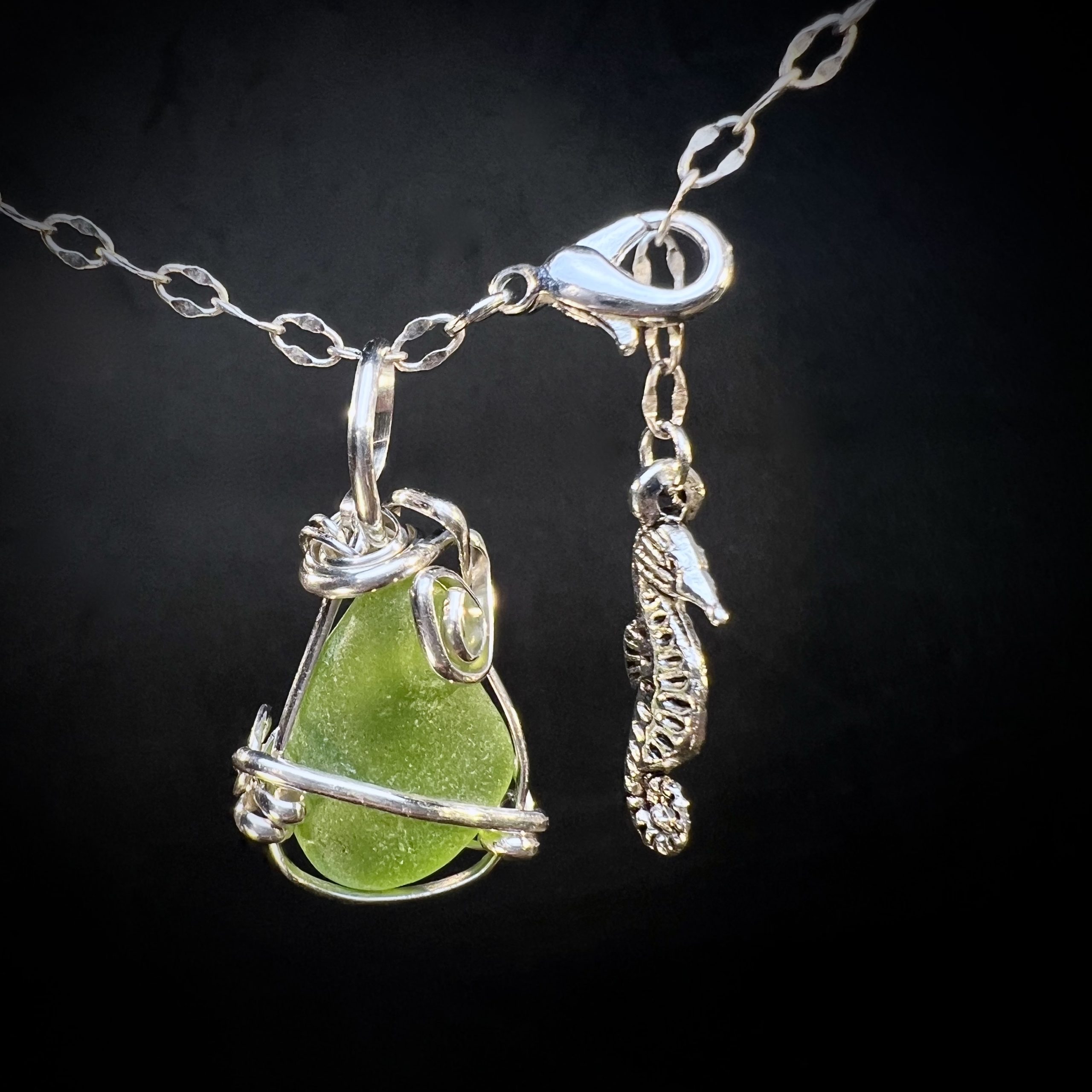 Lime Green Pendant - Image 2