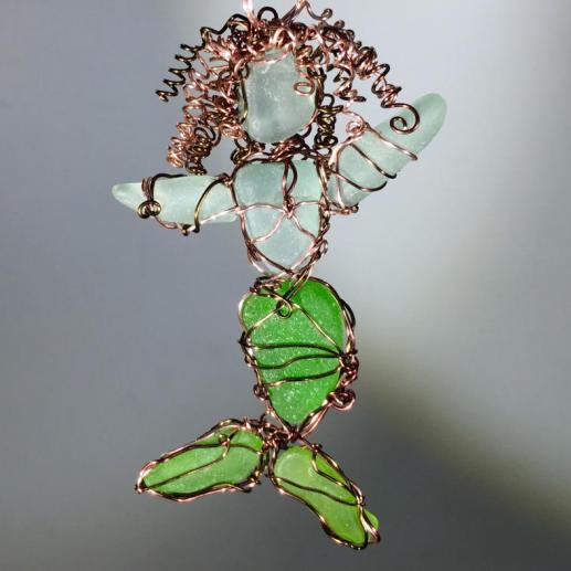 Pacifica Mermaid #2Ornament/Light Catcher