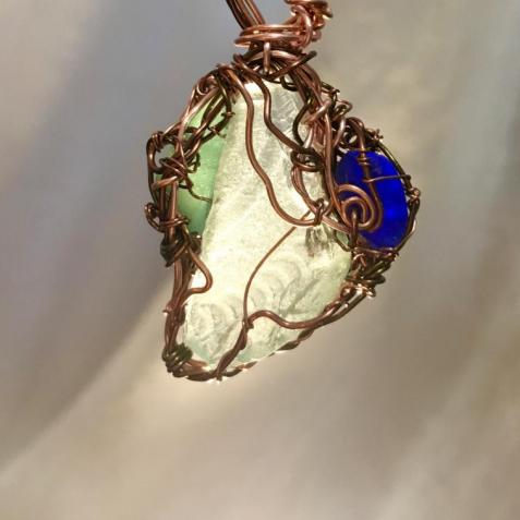 Heart of GlassPendant back