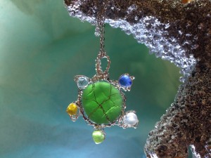 Sea Glass Turtle